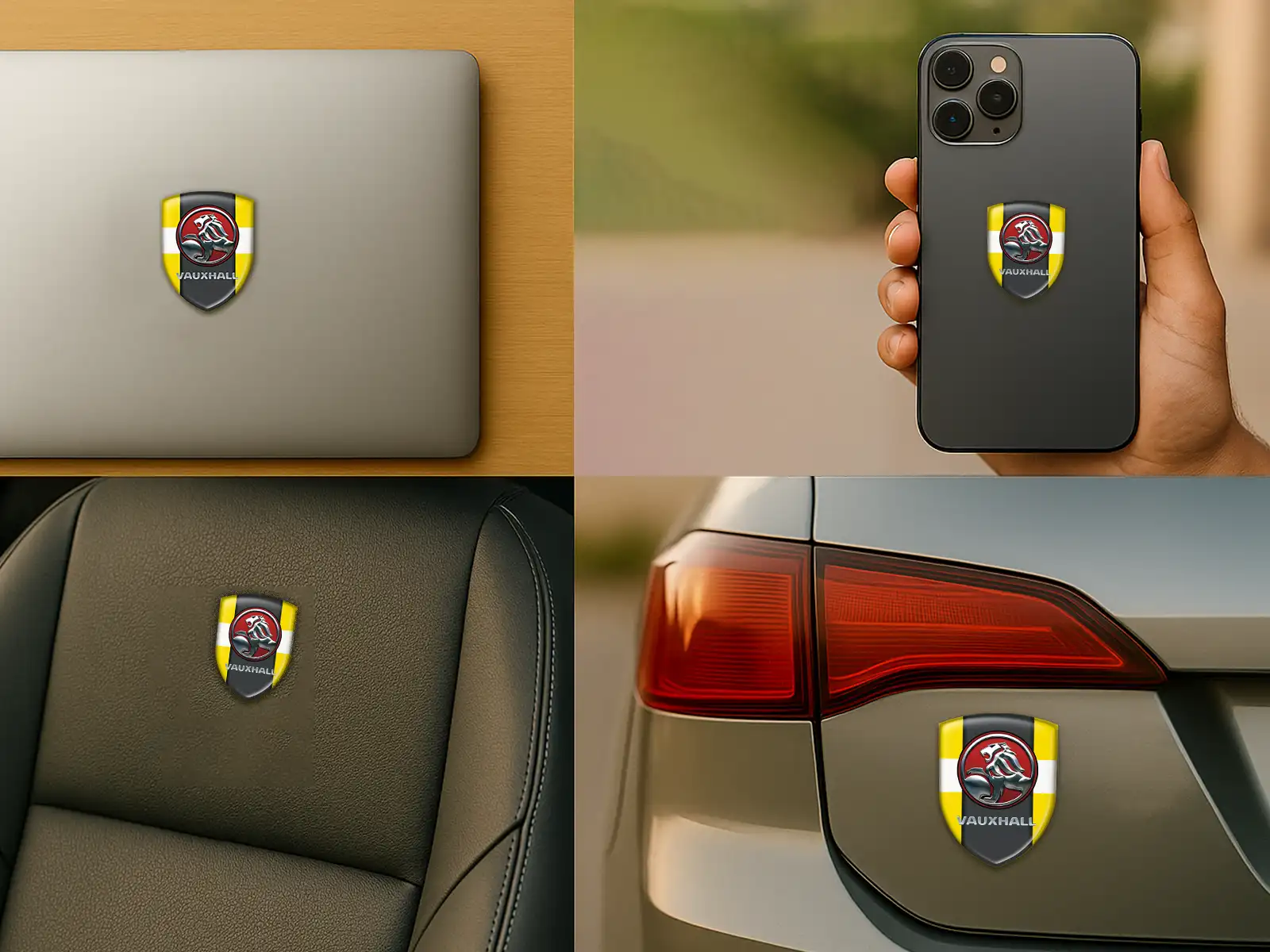 Vauxhall Emblemas Auto Personalizados Resistentes Alta Calidad